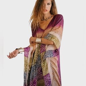 Beach Cover Up Dress Kimono